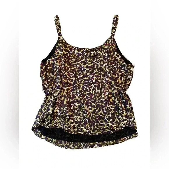 Bar III Plus Size Printed Scoop Neck Cami Top Size 2X NWT - Picture 9 of 9